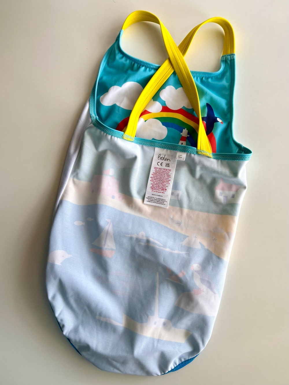 Mini Boden Seaside One‑Piece Swimsuit — 4–5Y / 110 cm - Picture 10 of 12